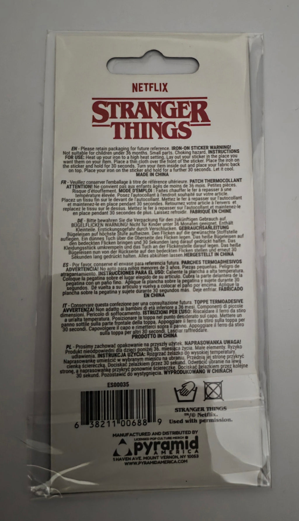Netflix Stranger Things Hawkins Police Indiana Iron-On Patch Embroidered New
