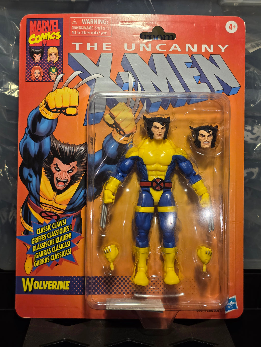 Marvel Legends The Uncanny X-Men Wolverine Action Figure - Retro Carded