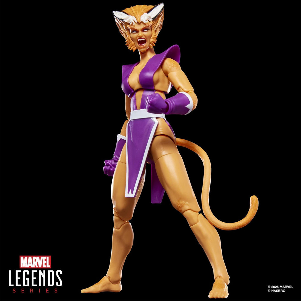 "Marvel Legends Feral Action Figure – X-Force 90s Retro Series, 6-Inch Hasbro Collectible (2025)