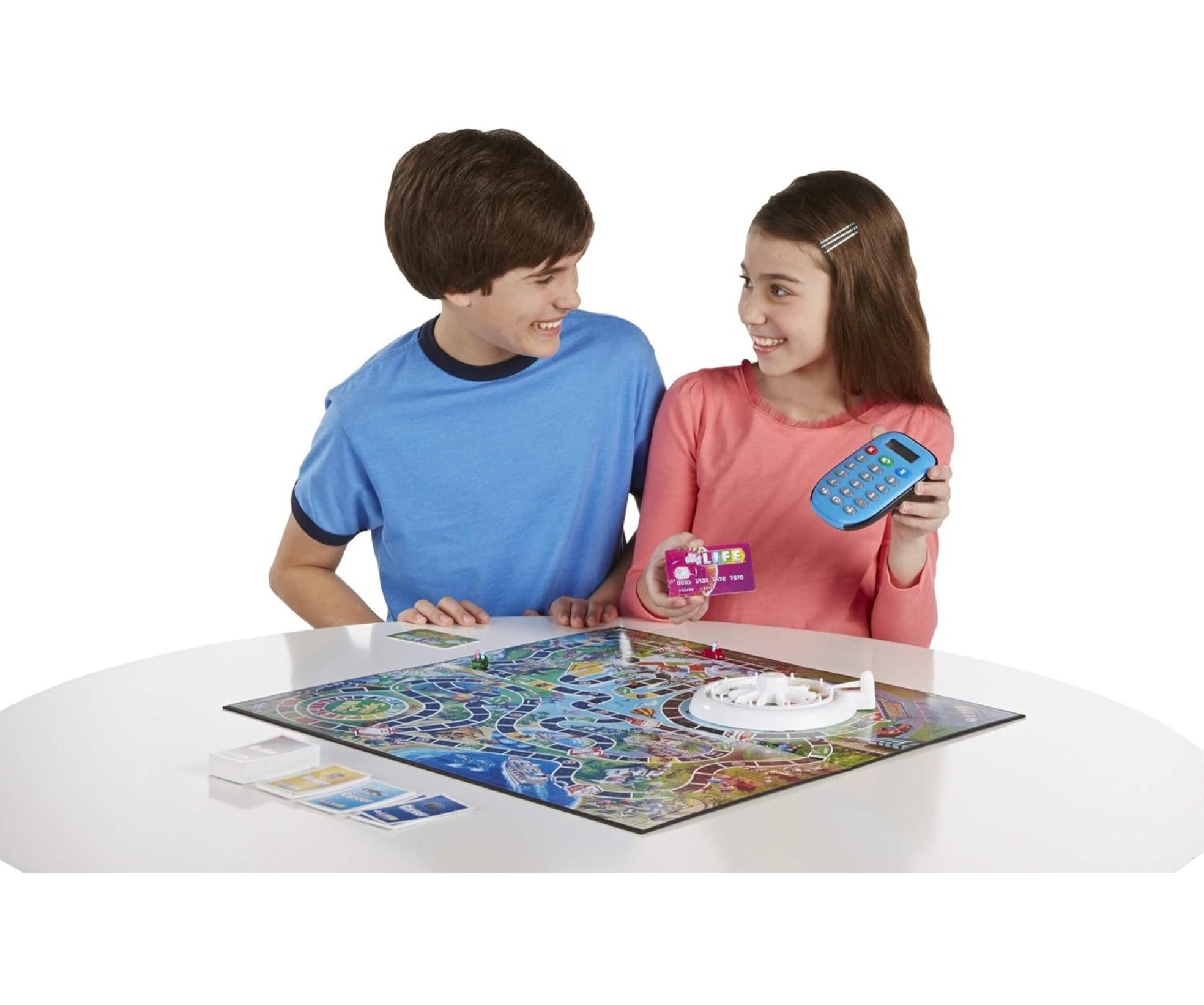 The Game of Life Electronic Banking Edition – Modern Family Board Game with Digital Banking Cards
