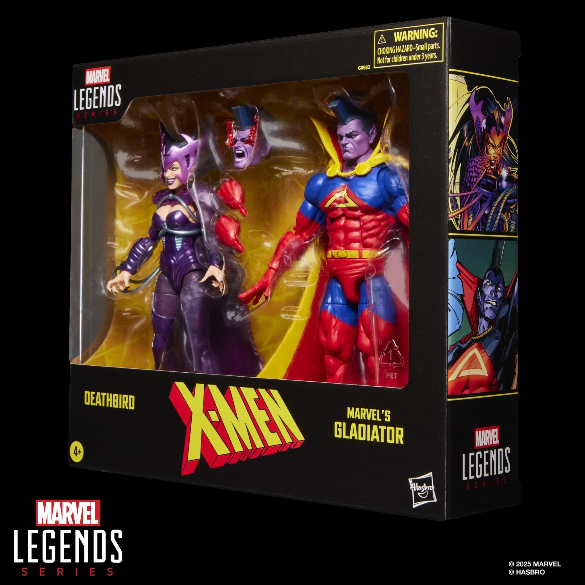 Marvel Legends X-Men Deathbird & Gladiator 2-Pack – Hasbro Action Figure Set (Collector Edition)
