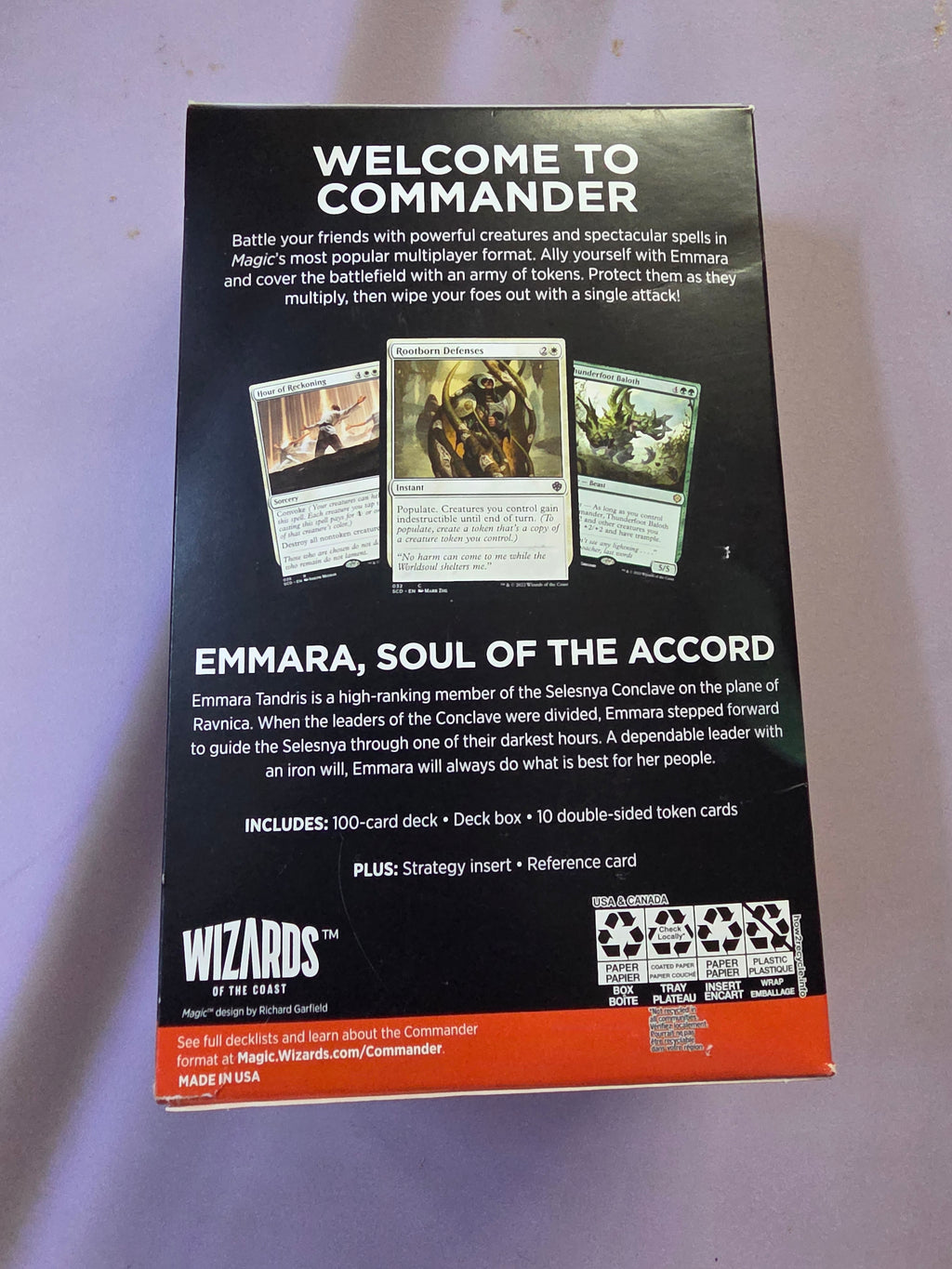 Magic The Gathering Starter Commander Deck - Token Triumph (Sealed)