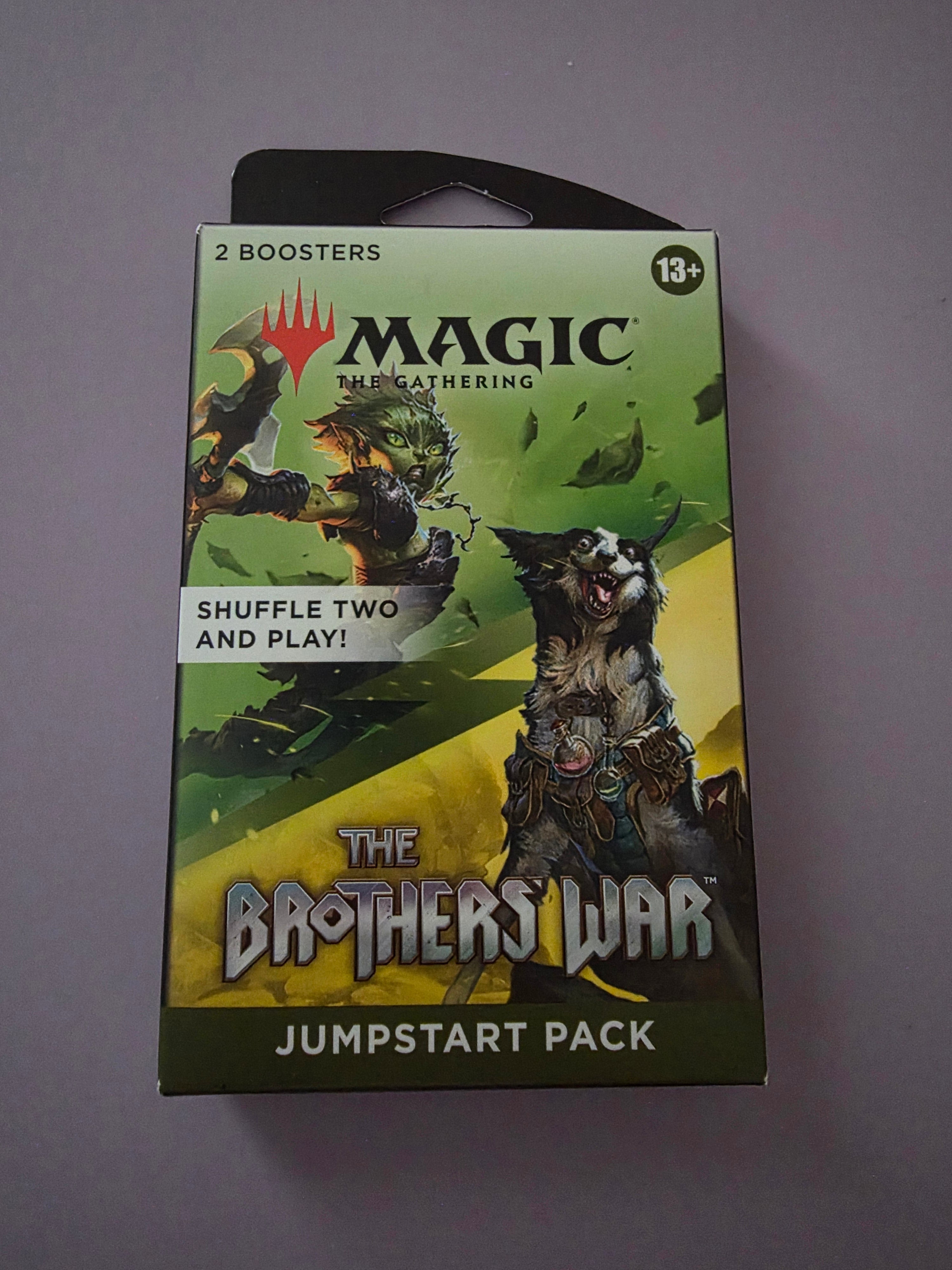 MTG The Brothers War Jumpstart Pack 2 Booster Packs Factory Sealed Box Magic TCG