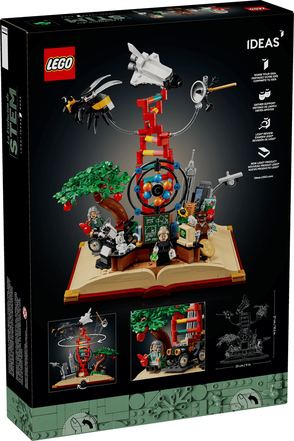 LEGO Ideas 21355 Evolution of STEM – Featuring Marie Curie, Isaac Newton & George Washington Carver