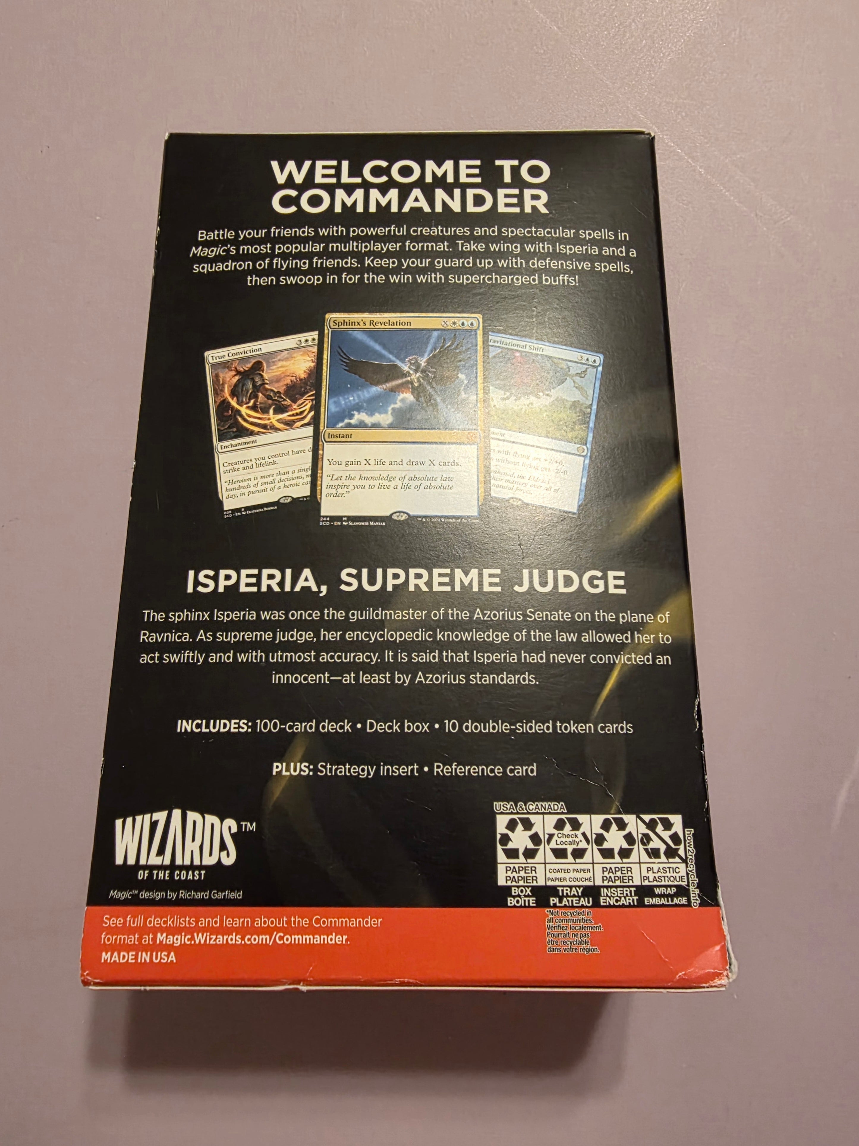 MTG Starter Commander Decks First Flight Factory Sealed Box Magic The Gathering