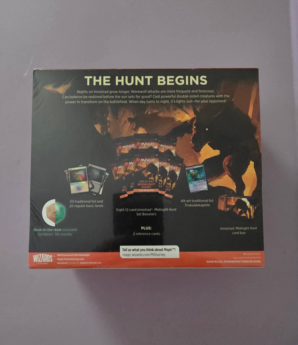 MTG Innistrad Midnight Hunt Bundle Sealed MTG 8 Set Boosters