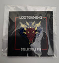 Loot Gaming Exclusive Red Dragon Collectible Enamel Pin RPG Fantasy New