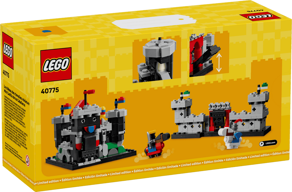 LEGO Mini Knight’s Castle 40775 – Limited Edition Medieval Display Set (590 Pieces, 18+)