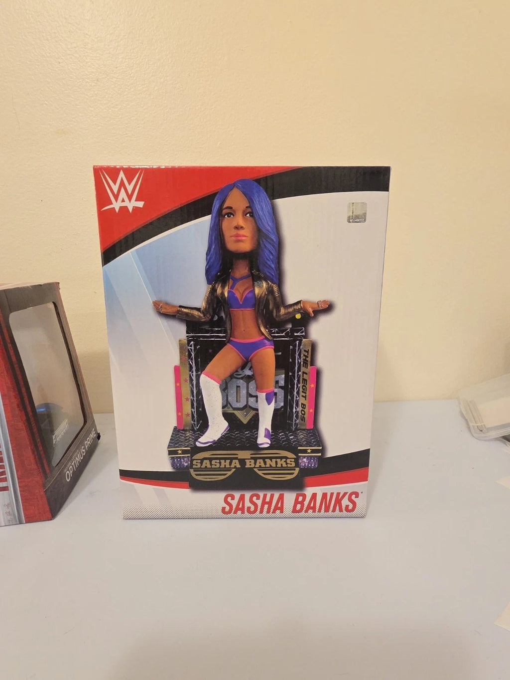SASHA BANKS WWE "The Legit Boss" WrestleMania Exclusive Wrestling WWF Bobblehead - Grown Up Kids