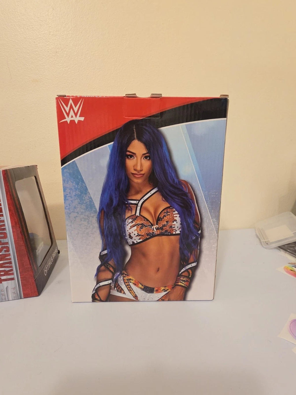 SASHA BANKS WWE "The Legit Boss" WrestleMania Exclusive Wrestling WWF Bobblehead - Grown Up Kids