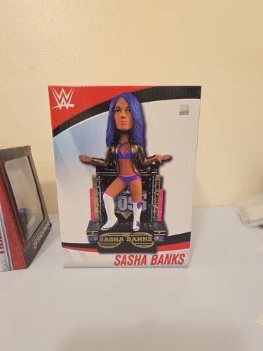 SASHA BANKS WWE "The Legit Boss" WrestleMania Exclusive Wrestling WWF Bobblehead - Grown Up Kids