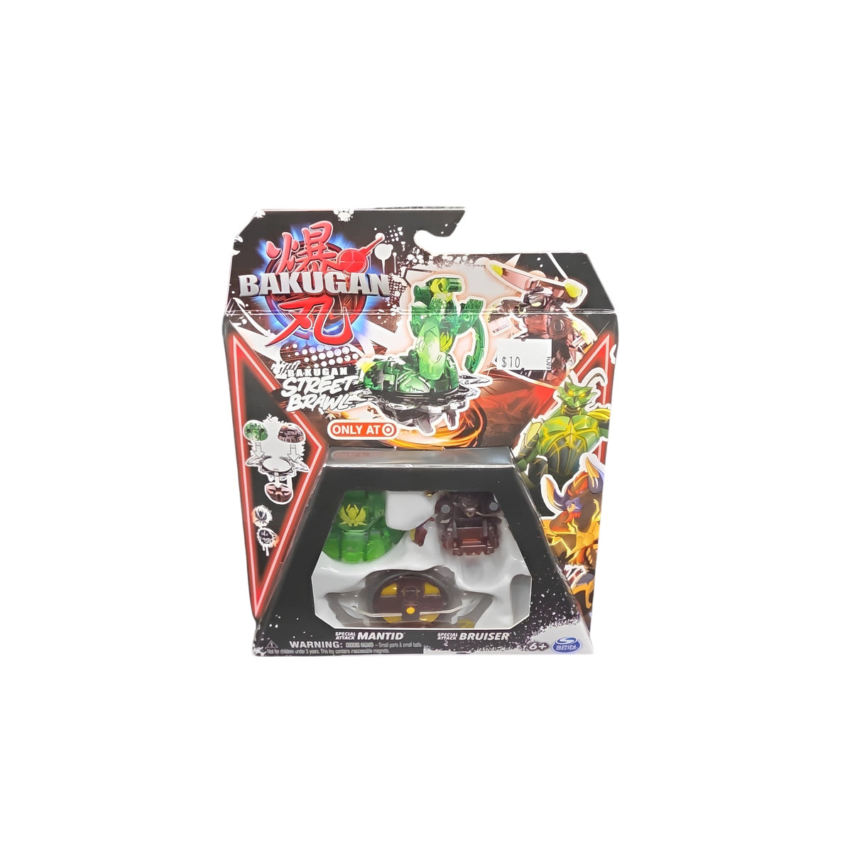 Spin Master Bakugan Street Brawl: Special Attack Mantid & Bruiser 2-Pack - Grown Up Kids
