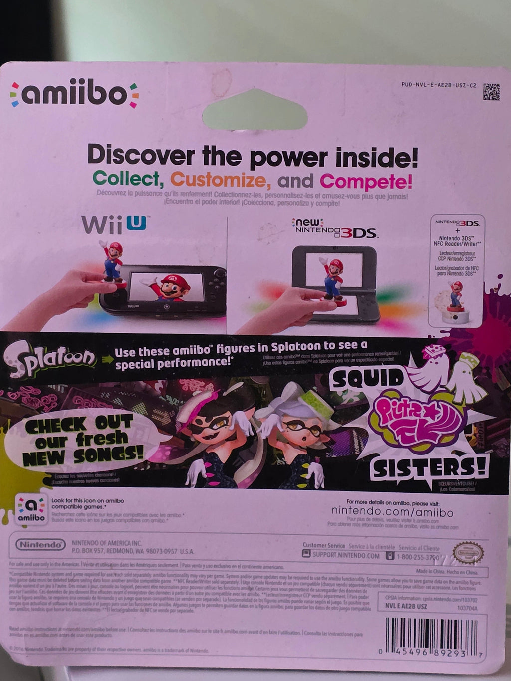 Splatoon Amiibo Figure – Nintendo Collectible for Splatoon Series - Grown Up Kids