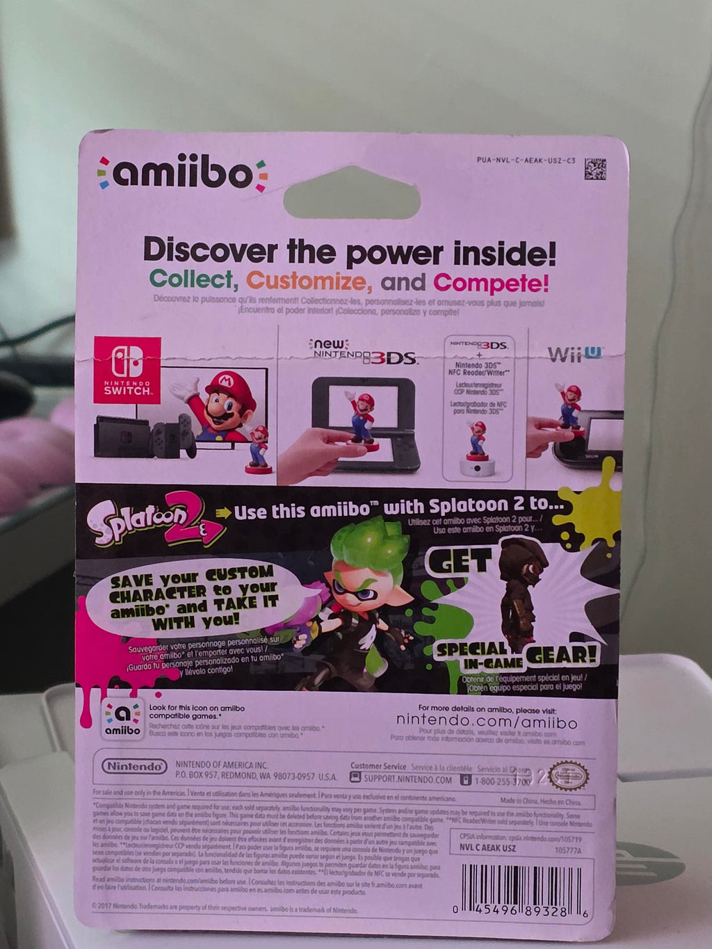 Splatoon Amiibo Figure – Nintendo Collectible for Splatoon Series - Grown Up Kids