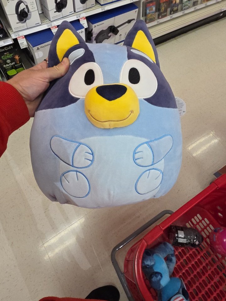 Squishmallows Bluey 12-inch Plush - Grown Up Kids