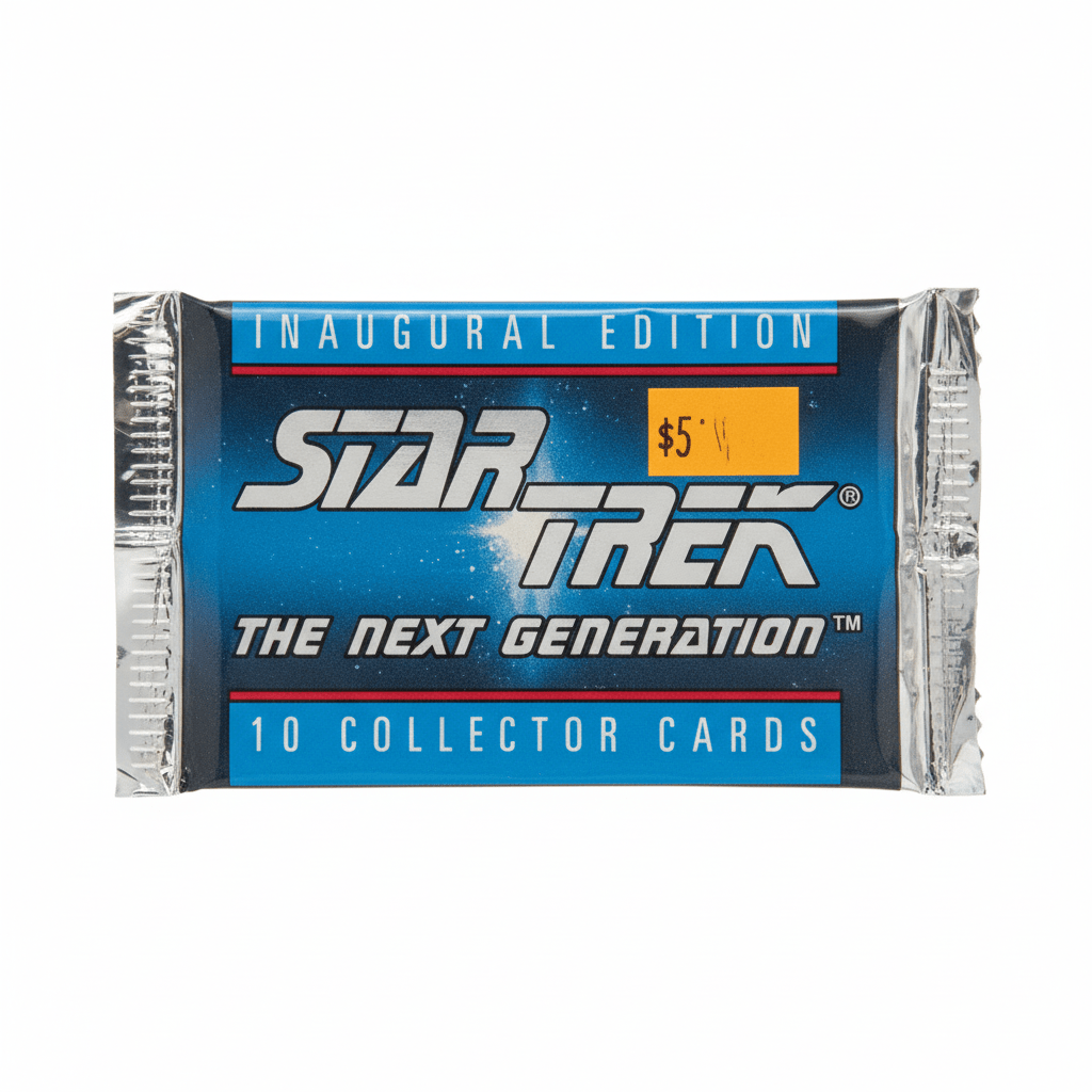 Star Trek: The Next Generation Inaugural Edition Trading Card Pack - Grown Up Kids