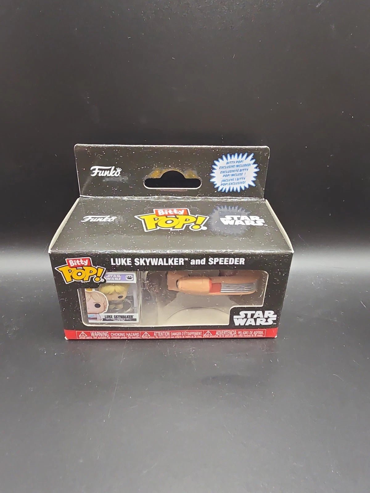 Star Wars Bitty Pop Luke Skywalker & Speeder Funko New Sealed - Grown Up Kids