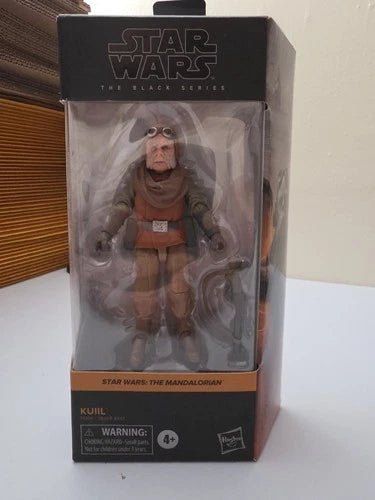 Star Wars Kuiil The Mandalorian 6 Inch Black Series Box Has Light Damage - Grown Up Kids