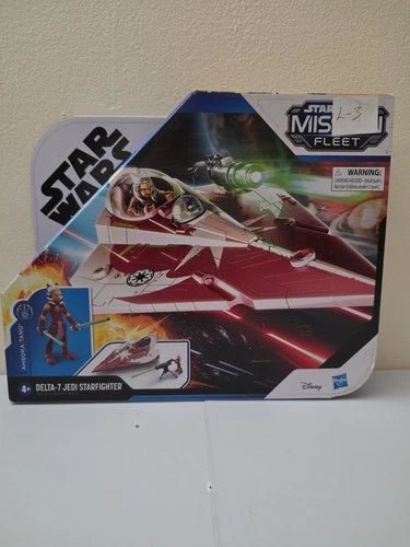 Star Wars Mission Fleet Ahsoka Tano Delta-7 Jedi Starfighter Vehicle - Grown Up Kids