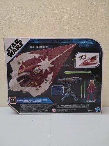 Star Wars Mission Fleet Ahsoka Tano Delta-7 Jedi Starfighter Vehicle - Grown Up Kids