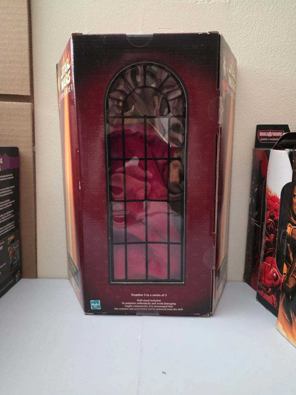 Star Wars Queen Amidala Episode I Portrait Edition Doll 12 in 1999 Red Gown - Grown Up Kids
