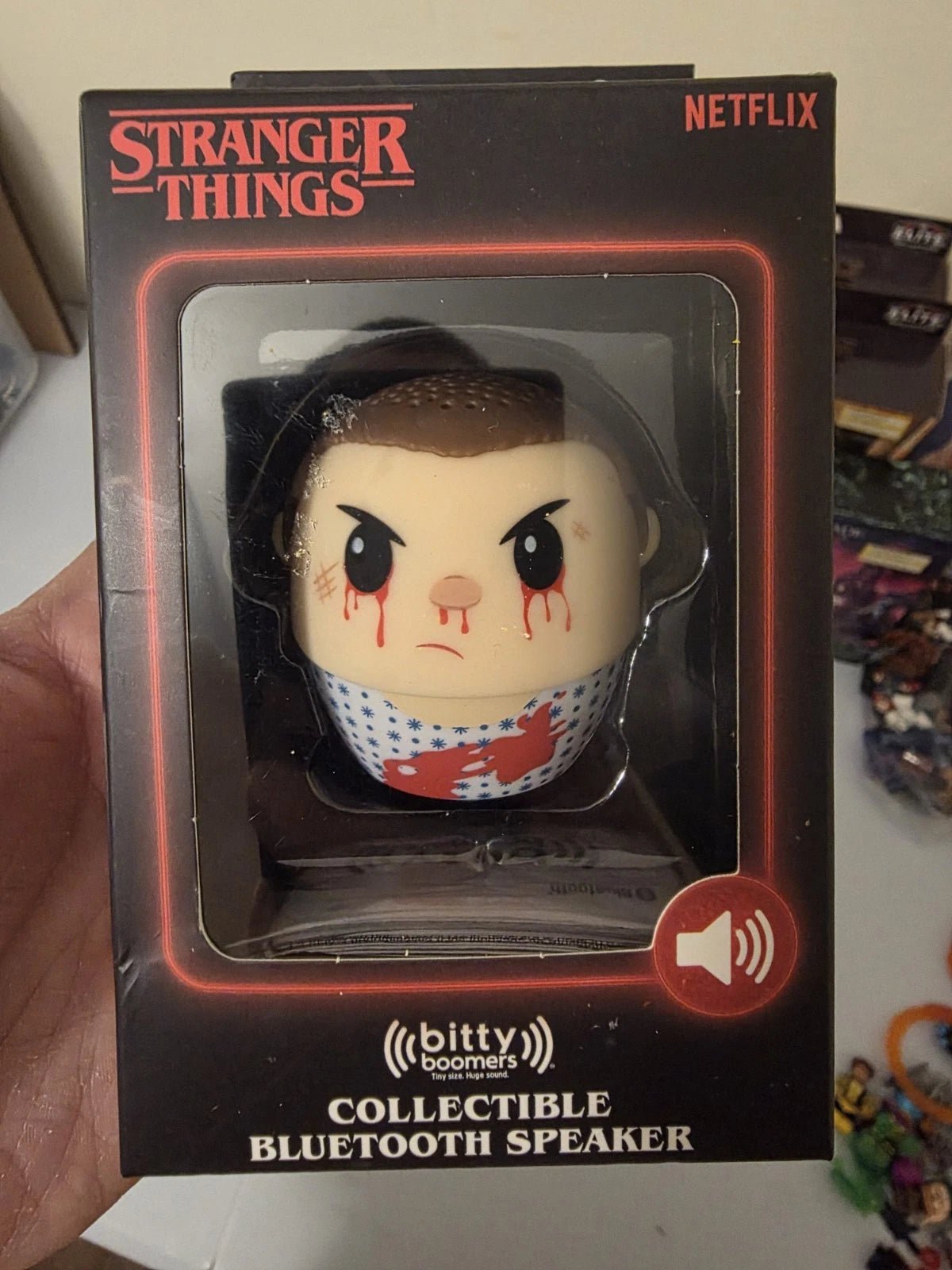 STRANGER THINGS SEASON 4 BITTY BOOMERS - STEVE HARRINGTON Bluetooth Speaker NEW - Grown Up Kids