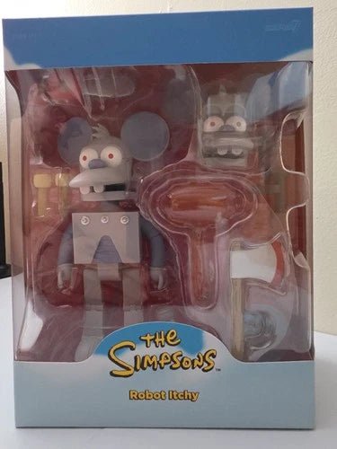 Super7 The Simpsons Ultimates!: Robot Itchy Action Figure - Grown Up Kids