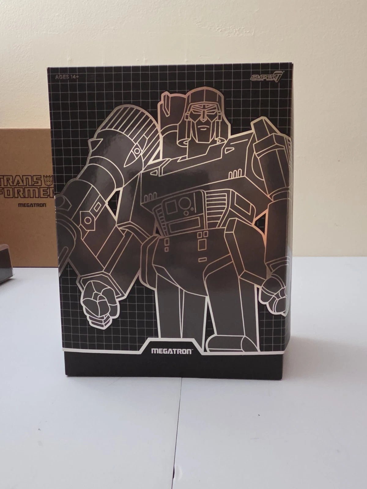 Super7 Transformers Megatron Decepticon Action Figure w/ Accessories 14+ - Grown Up Kids