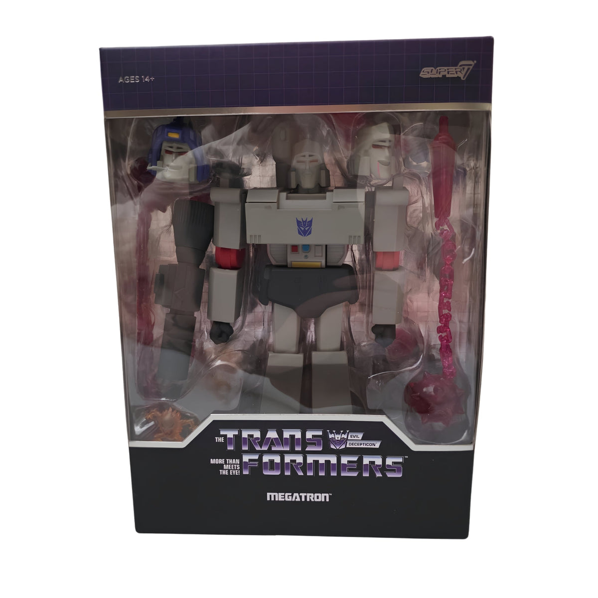 Super7 Transformers Ultimates: Megatron (Decepticon) Action Figure - Grown Up Kids