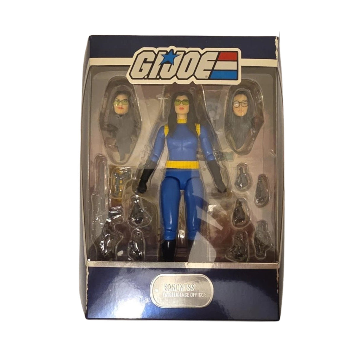 Super7 Ultimates G.I. Joe Series 2: Baroness (Blue Suit) Action Figure - Grown Up Kids