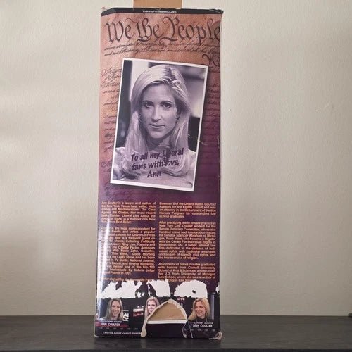 Talking Presidents America's Real Action Heroes Ann Coulter Doll, MPN 33171 - Grown Up Kids