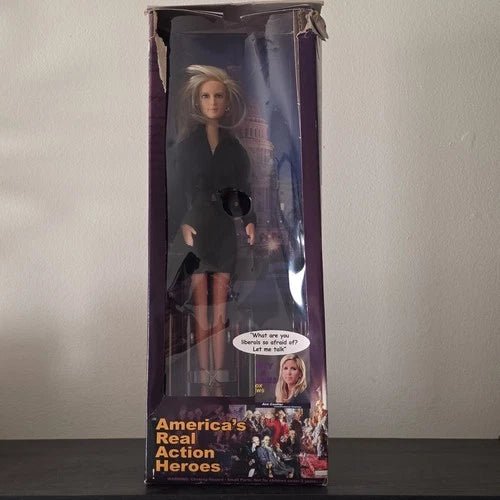 Talking Presidents America's Real Action Heroes Ann Coulter Doll, MPN 33171 - Grown Up Kids