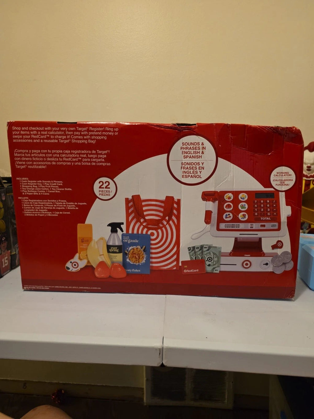 Target Store Cash Register Accessories Kids Pretend Toy - Packaging Damaged - Grown Up Kids