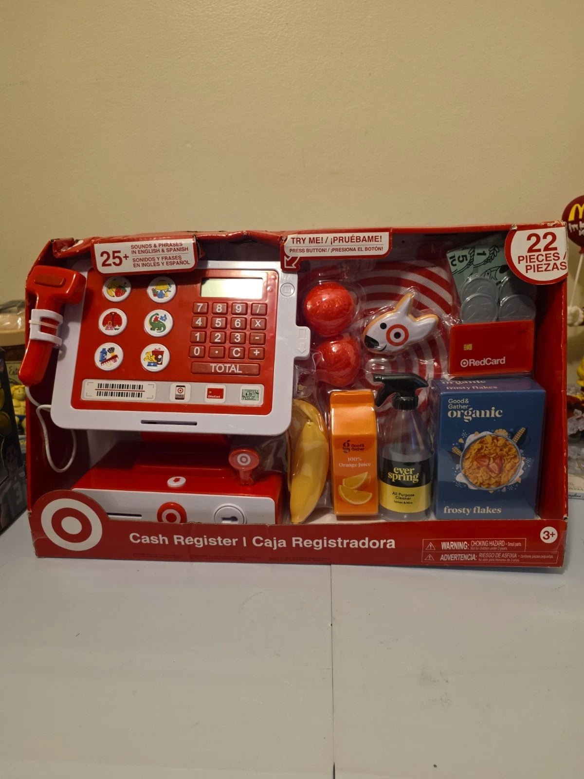 Target Store Cash Register Accessories Kids Pretend Toy - Packaging Damaged - Grown Up Kids