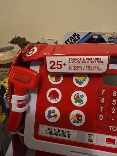 Target Store Cash Register Accessories Kids Pretend Toy - Packaging Damaged - Grown Up Kids