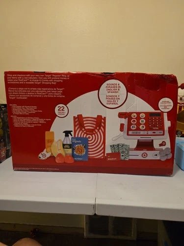 Target Store Cash Register Accessories Kids Pretend Toy - Packaging Damaged - Grown Up Kids