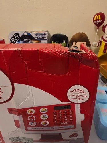 Target Store Cash Register Accessories Kids Pretend Toy - Packaging Damaged - Grown Up Kids