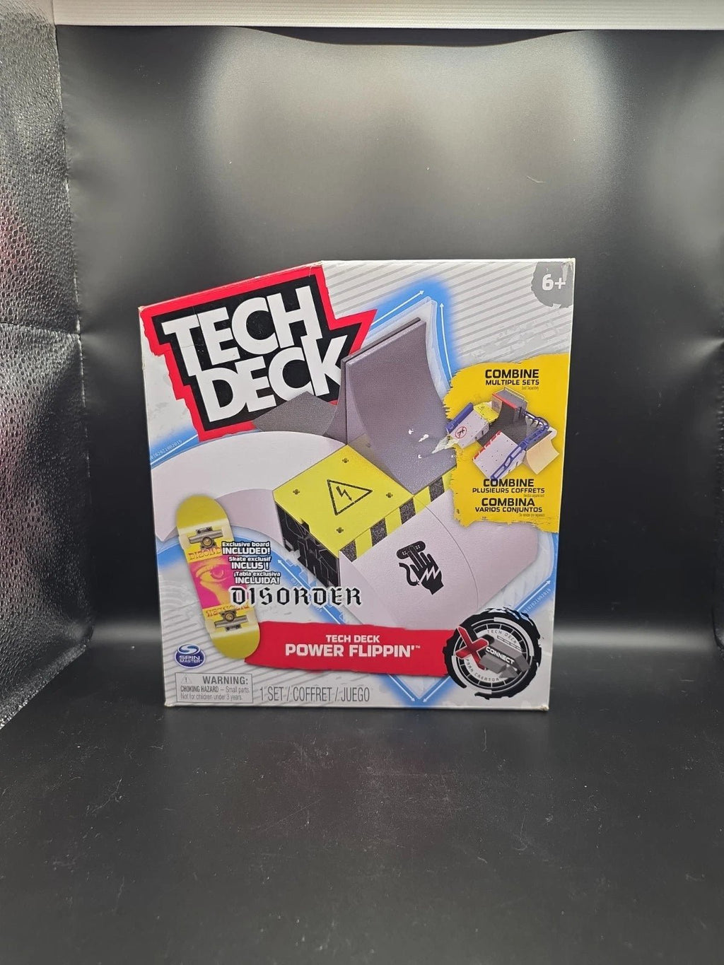 Tech Deck X Connect Park Power Flippin Customizable Skateboard Toy Fingerboard - Grown Up Kids
