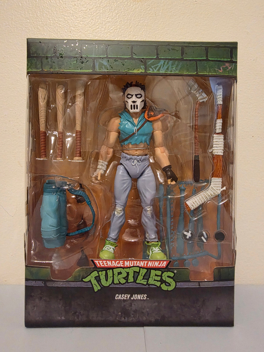 Teenage Mutant Ninja Turtles Casey Jones Super 7 Ultimates Action Figure - Grown Up Kids