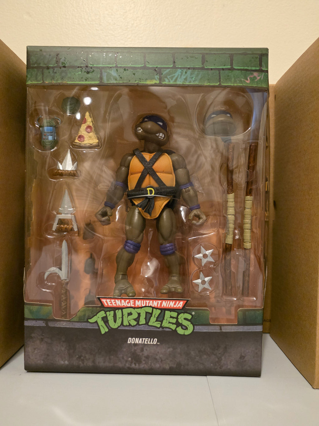 Teenage Mutant Ninja Turtles Donatello Super 7 Ultimates Action Figure - Grown Up Kids