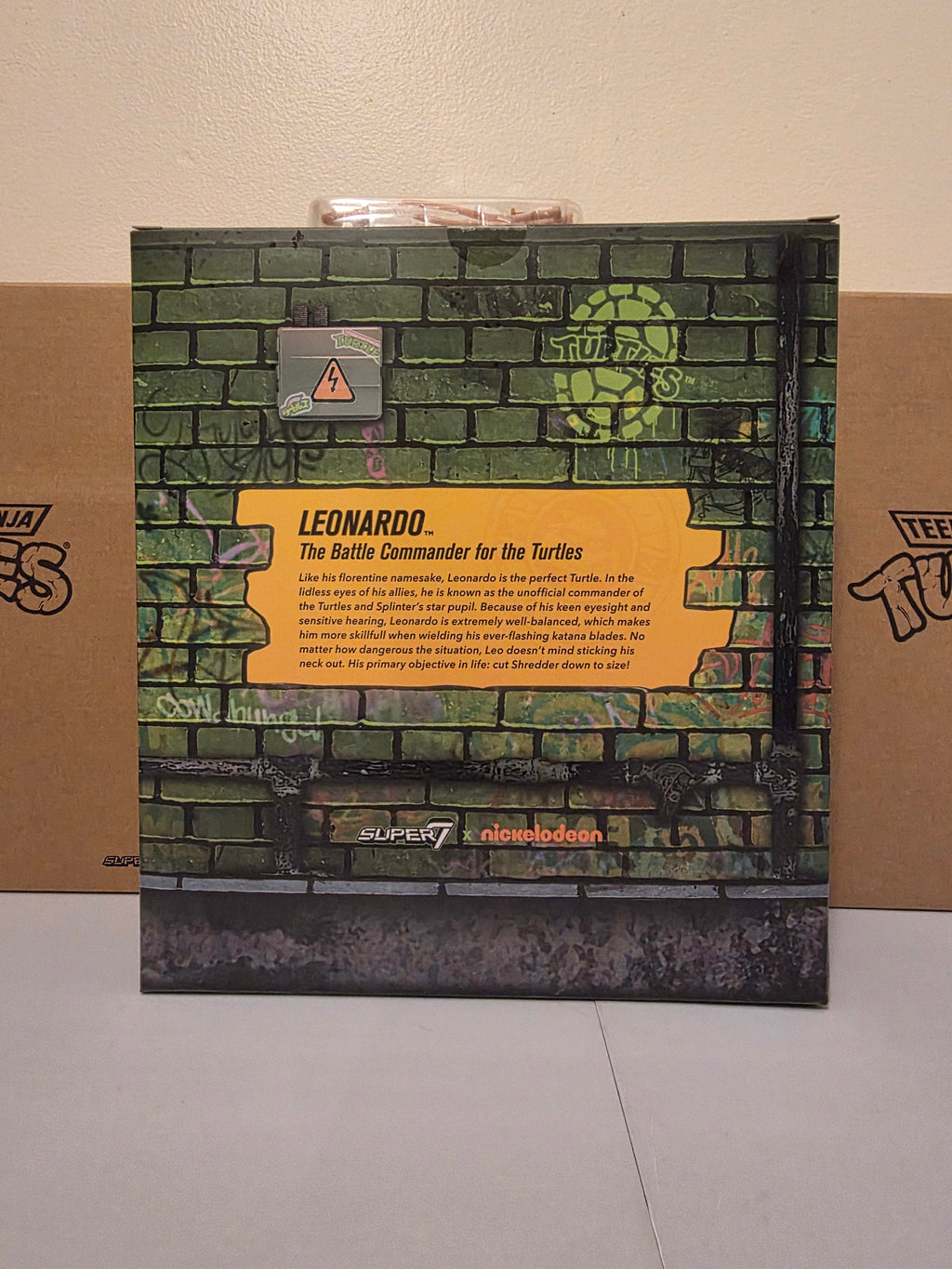 Teenage Mutant Ninja Turtles Leonardo Super 7 Ultimates Action Figure - Grown Up Kids