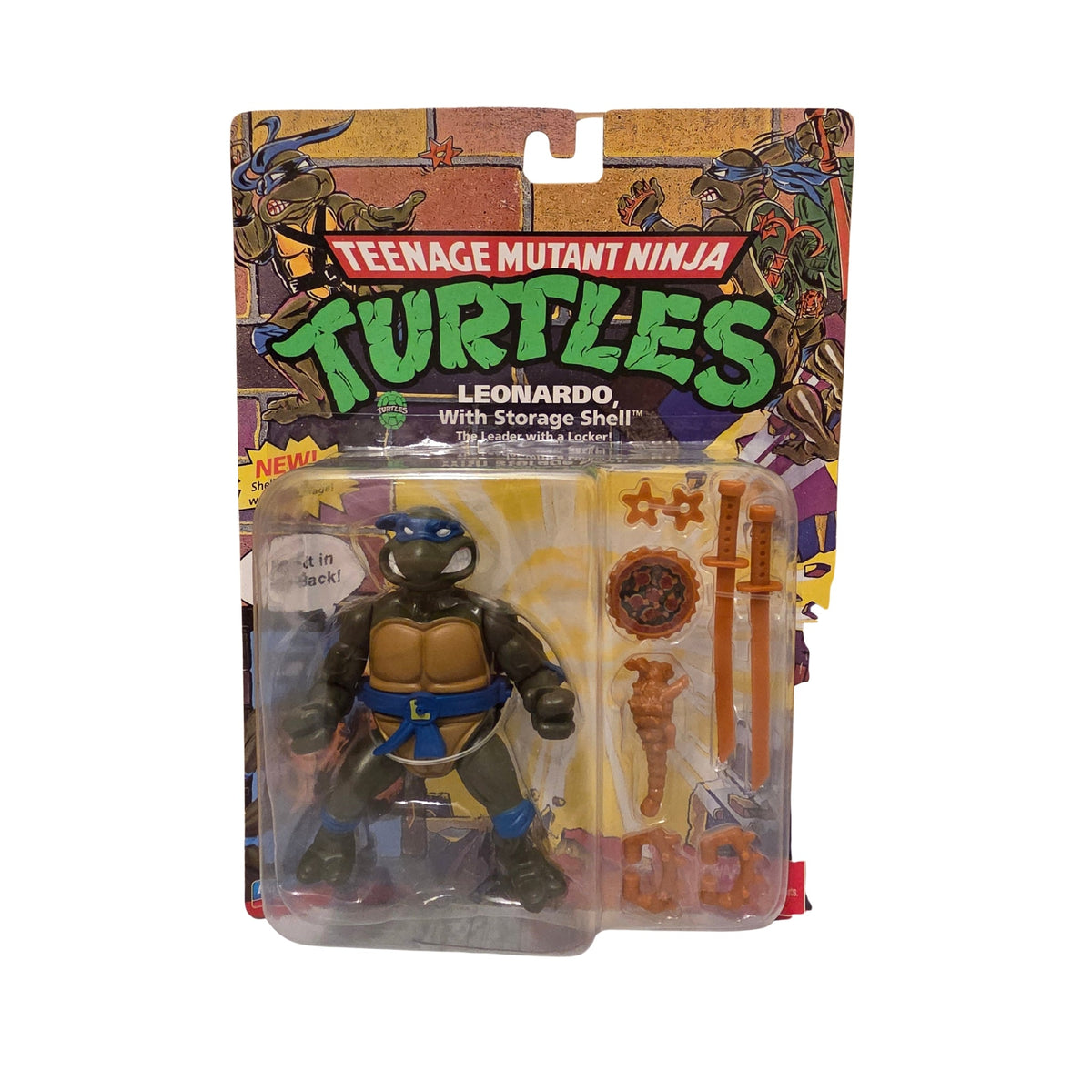 Teenage Mutant Ninja Turtles Leonardo with Storage Shell Action Figure - Grown Up Kids