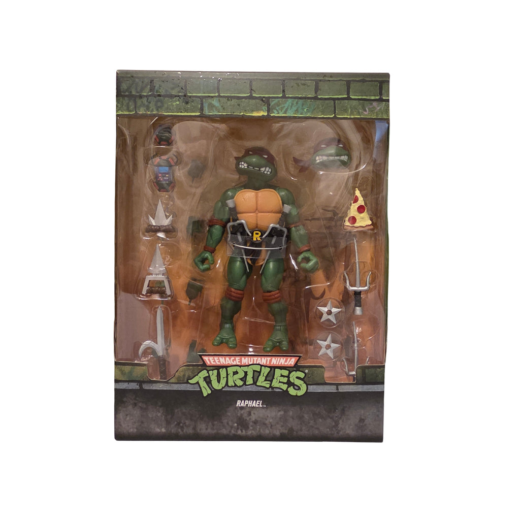 Teenage Mutant Ninja Turtles Raphael Super 7 Ultimates Action Figure - Grown Up Kids