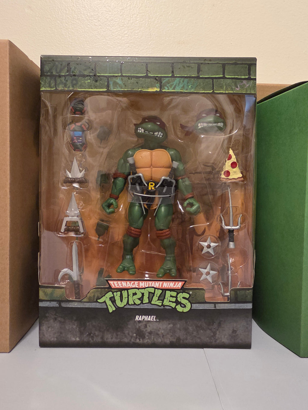Teenage Mutant Ninja Turtles Raphael Super 7 Ultimates Action Figure - Grown Up Kids