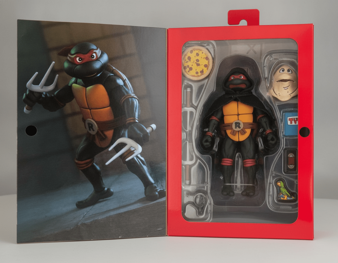 Teenage Mutant Ninja Turtles Ultimate Raphael is cool but rude Action Figure - Grown Up Kids