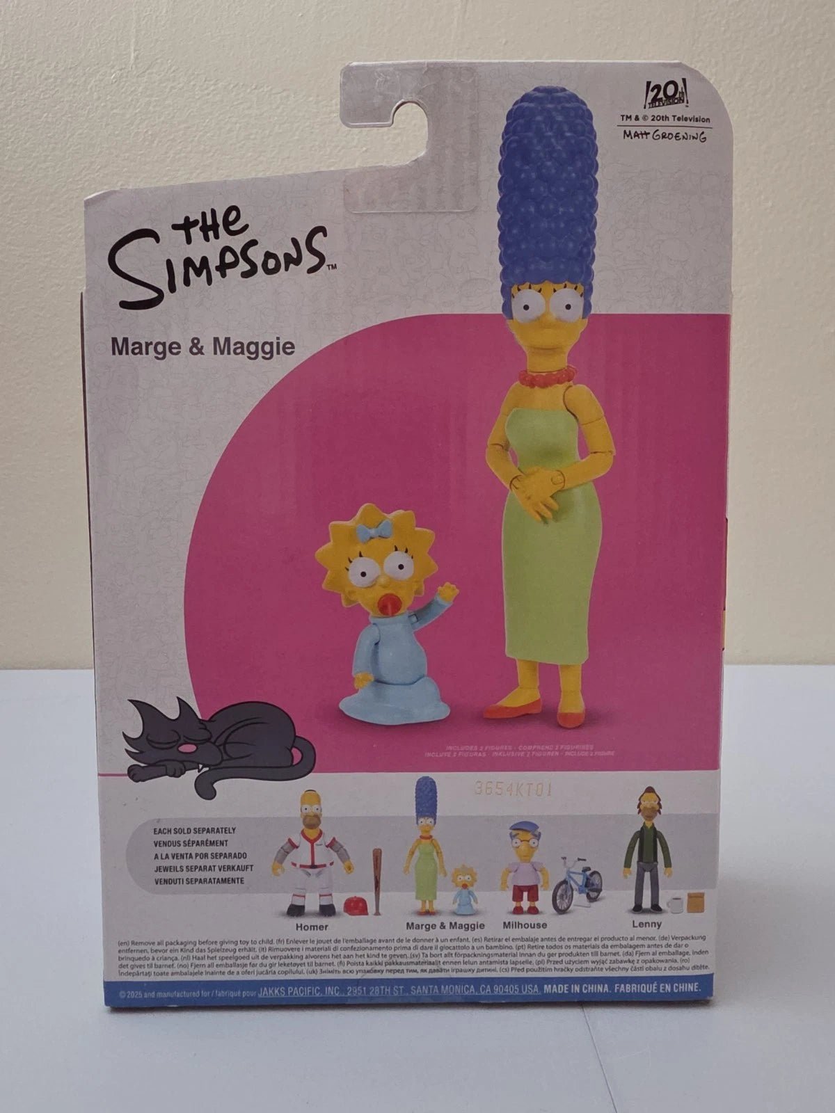 The Simpsons Marge & Maggie Simpson Figures Wave 3 Jakks Pacific 2025 Brand New - Grown Up Kids