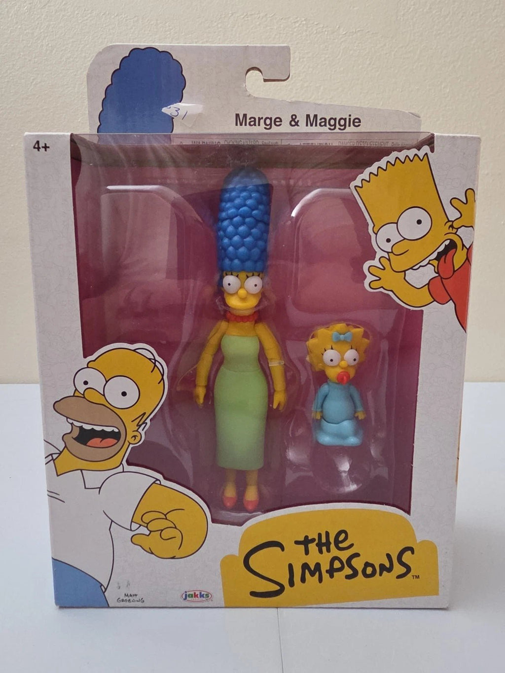 The Simpsons Marge & Maggie Simpson Figures Wave 3 Jakks Pacific 2025 Brand New - Grown Up Kids