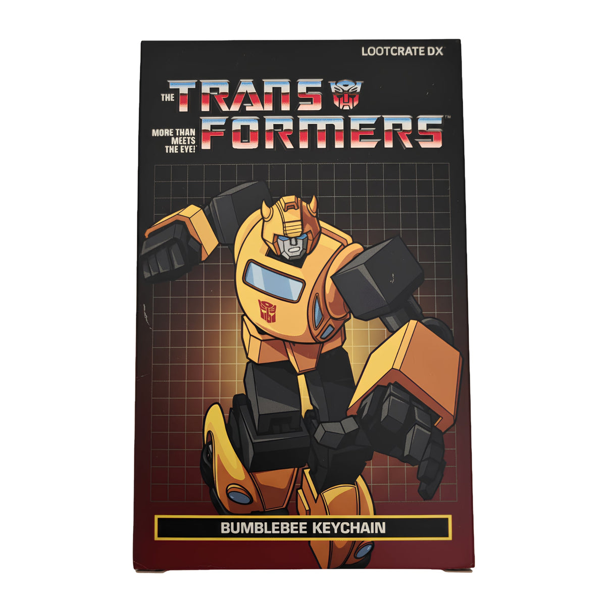 The Transformers G1 Bumblebee Keychain - Loot Crate DX Exclusive - Grown Up Kids
