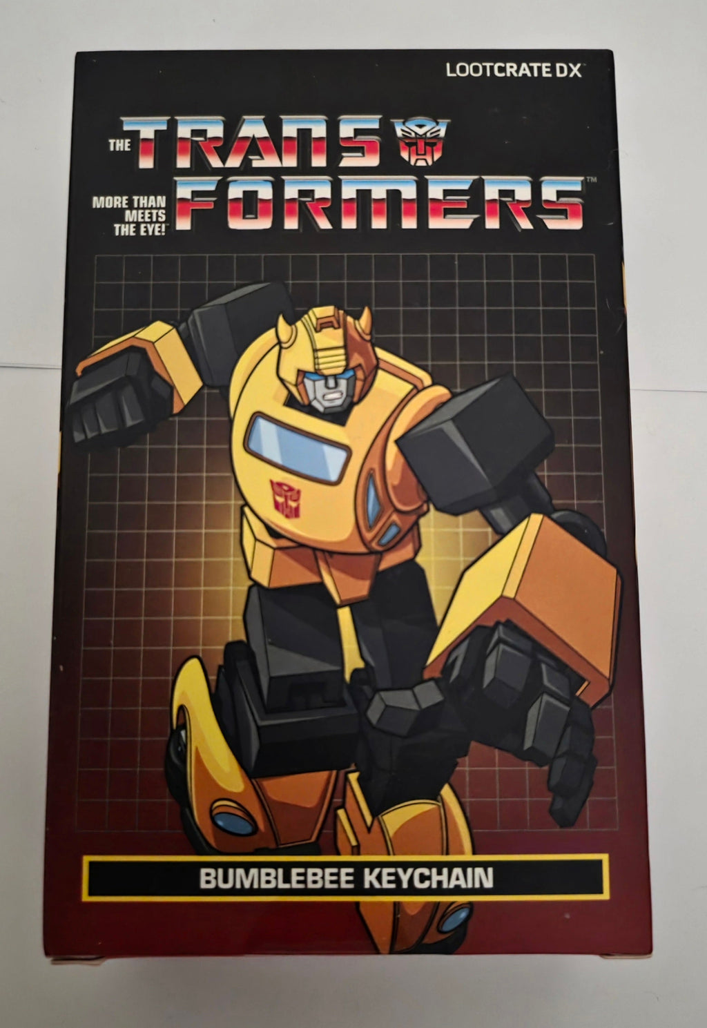The Transformers G1 Bumblebee Keychain Loot Crate DX Exclusive - New in Box - Grown Up Kids