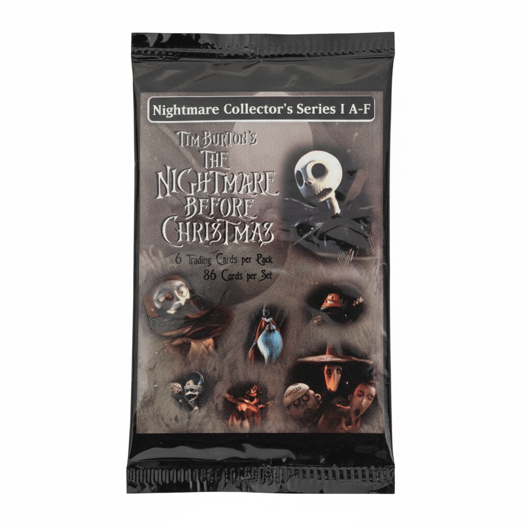 Tim Burton's The Nightmare Before Christmas Trading Card Pack Series 1 - Grown Up Kids